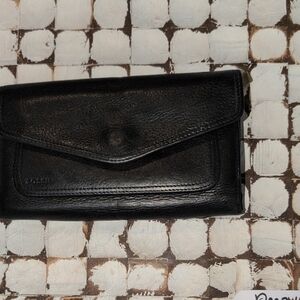 Fossil Black Leather Wallet